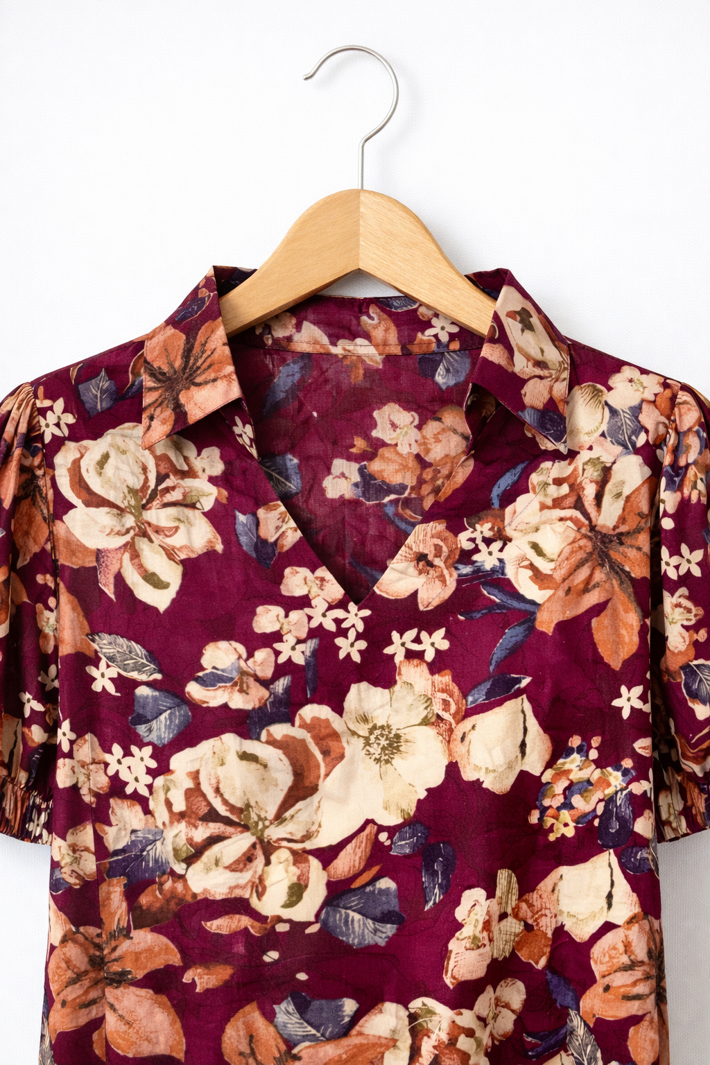 Floral Cotton Maxi Dress