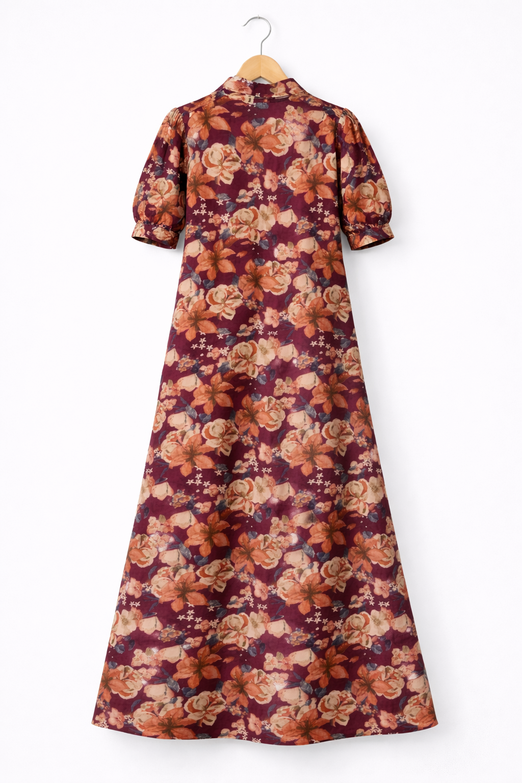 Floral Cotton Maxi Dress
